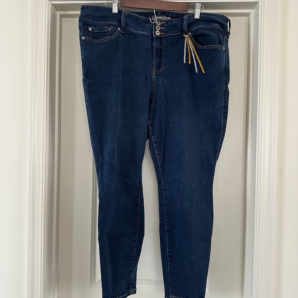 Torrid Super Soft Blue Jeggings